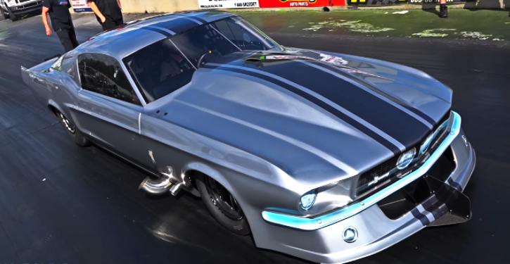 1967 mustang gt500 radial race car