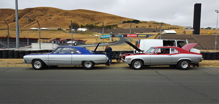 lisa and steve caldwell race cars