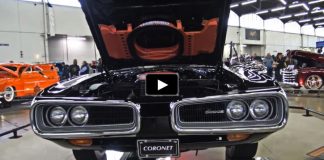 black on black 1970 dodge coronet r/t