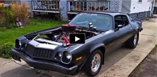 big block 632 chevy 1977 camaro