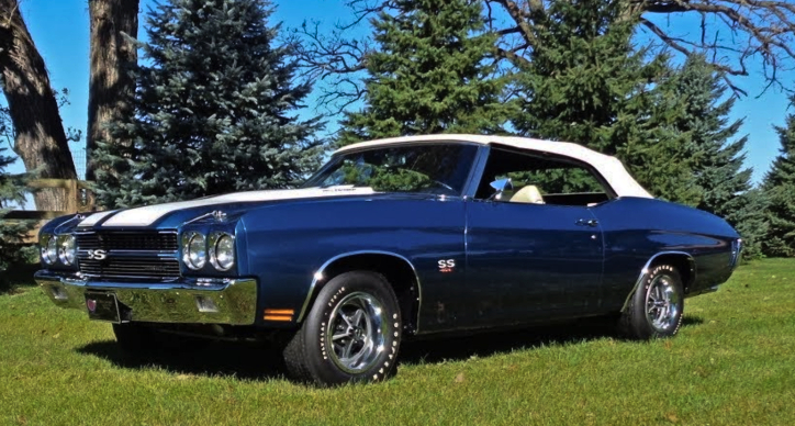 1970 chevy chevelle ss 454 convertible