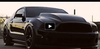 murdered out 2014 ford mustang video