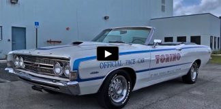 1968 ford torino gt convertible indy 500