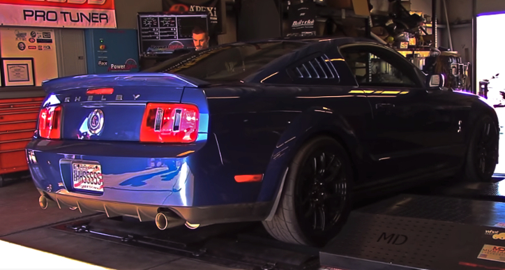 modified 2007 shelby gt500 dyno