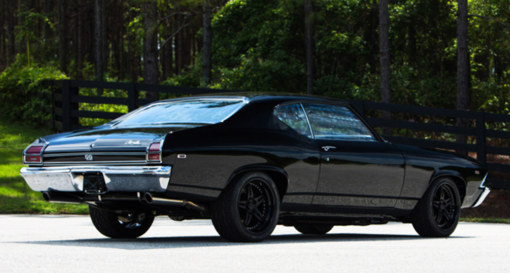 all black 1969 chevy chevelle