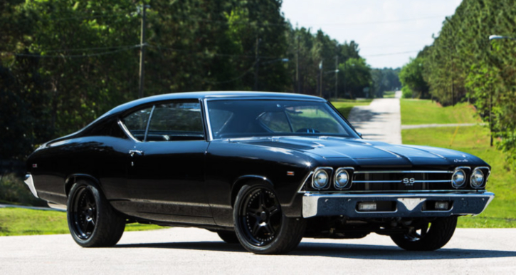 all black 1969 chevy chevelle