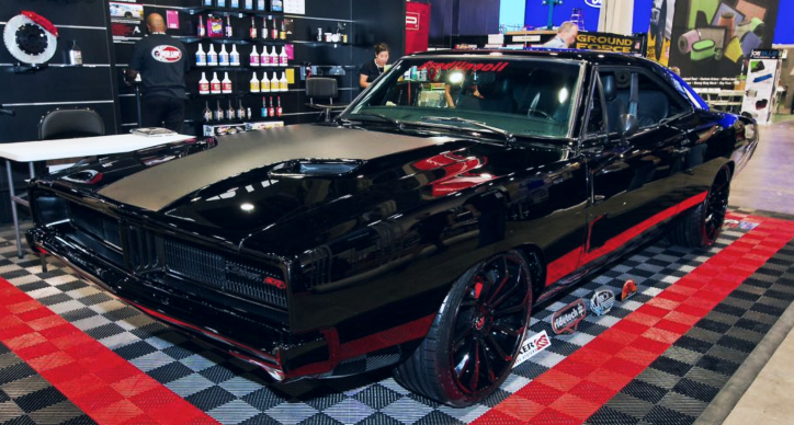 hellcat powered 1969 dodge charger sema