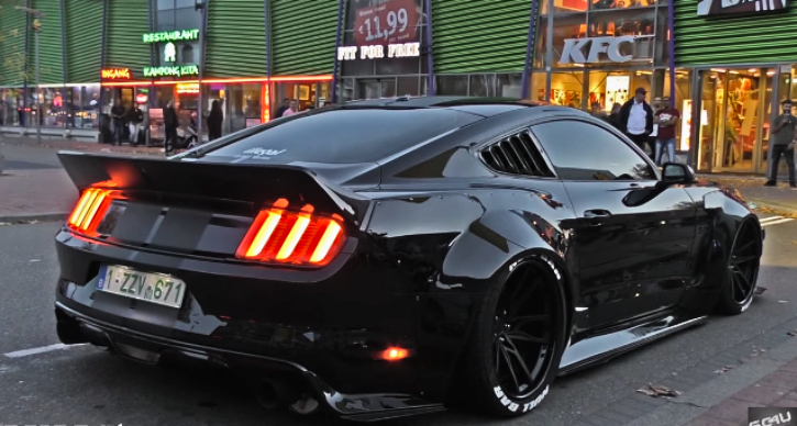 custom s550 mustang v8 sound