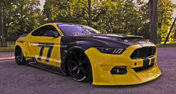 extreme custom ford mustang s550