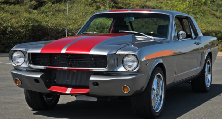 custom built 1966 mustang coupe