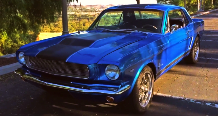 customized 1965 mustang 302 4-speed