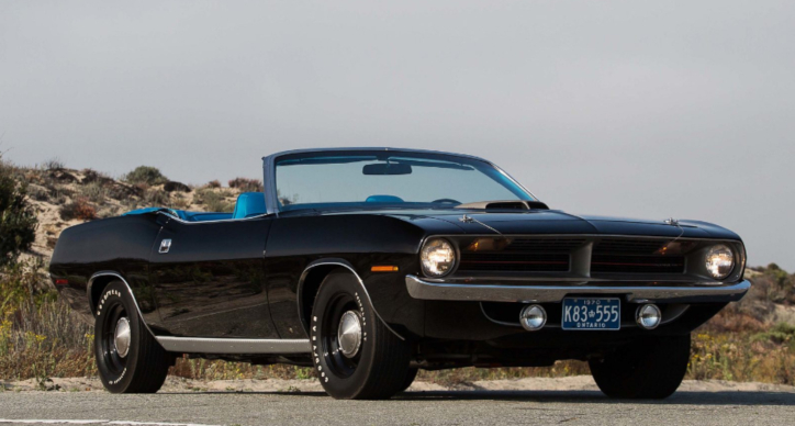 1 Of 1 Convertible 70 Plymouth Cuda 440 Six Pack Hot Cars