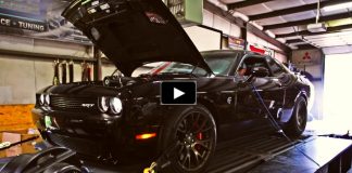 modified hellcat dodge challenger srt dyno