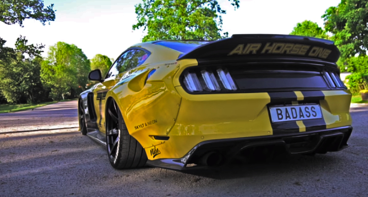 extreme custom ford mustang s550