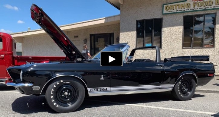 1968 shelby gt500 convertible 4-speed
