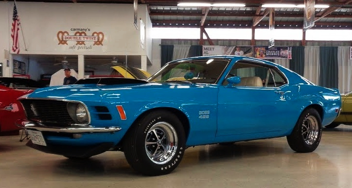 restored 1970 ford mustang boss 429