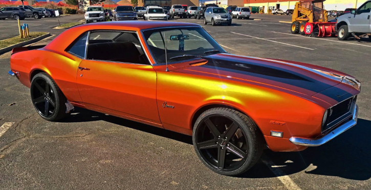 custom 1968 chevrolet camaro rs