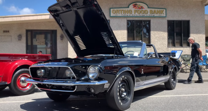 1968 shelby gt500 convertible 4-speed