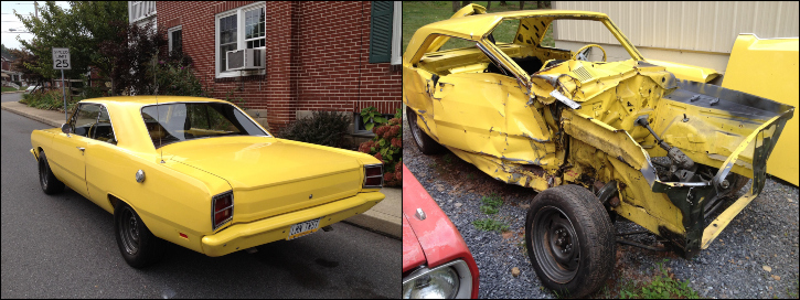 dodge dart gt muscle car