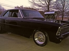 blown chevy II nova small block