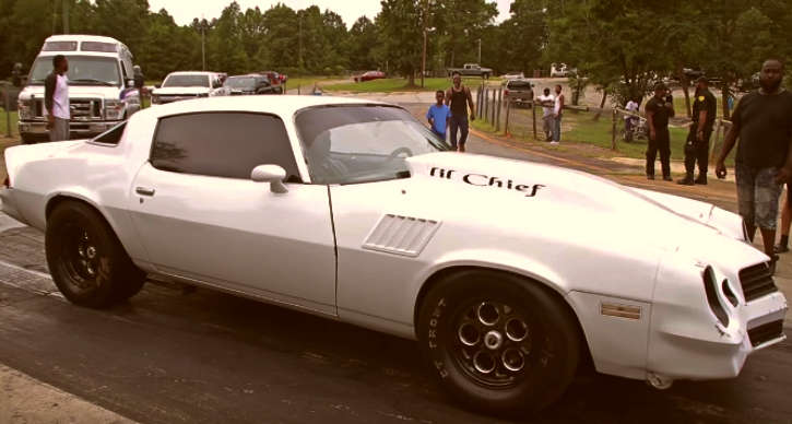 lil chief chevy camaro drag racing