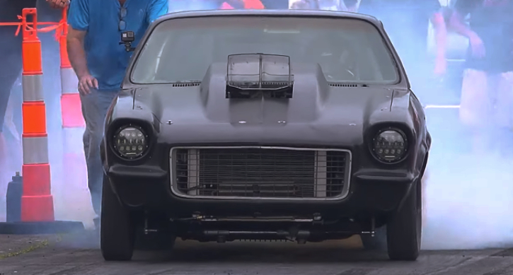 nitrous chevy vega drag racing