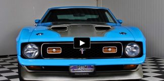 original 1971 mustang mach 1 429 super cobra jet 4-speed