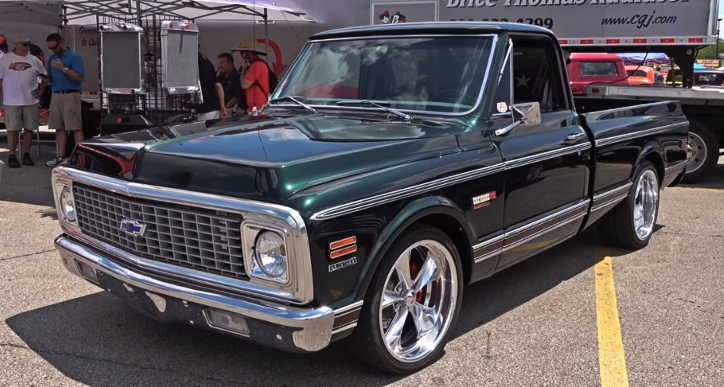 Super Clean 1972 Chevy Cheyenne C10 Truck Built To Be Driven Hot Cars