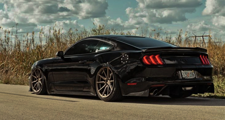 backed out mustang gt
