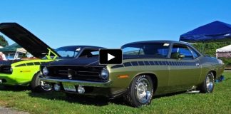 green 190 plymouth aar cuda