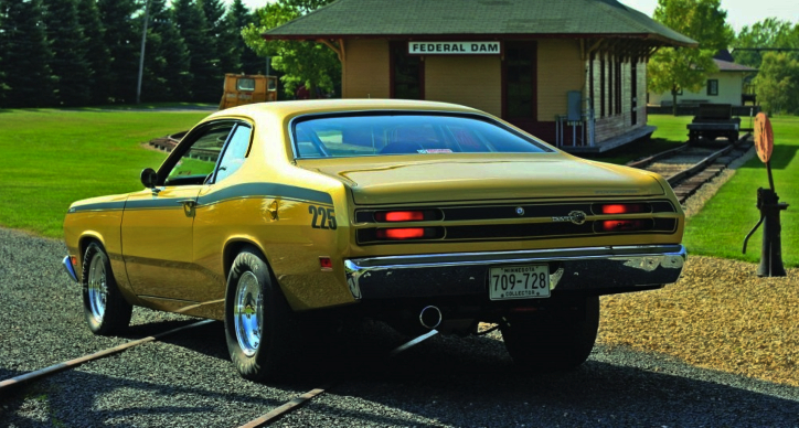 supercharged 1971 plymouth duster slant six