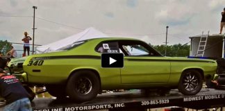 twin turbo plymouth duster small block 440 dyno