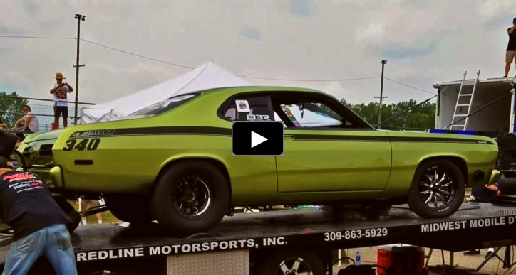 twin turbo plymouth duster small block 440 dyno