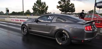 mustang with big tires