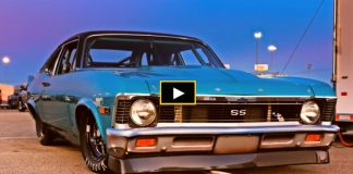 twin turbo chevy nova drag week