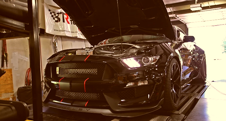 mustang gt350r dyno