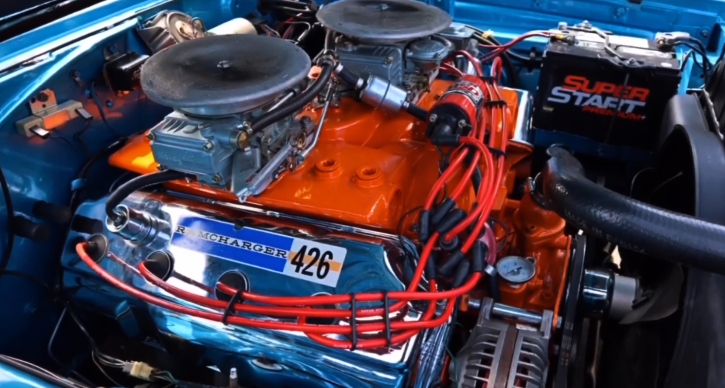 1969 dodge charger daytona race engine