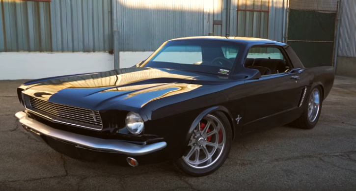 wide body 1965 ford mustang build