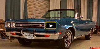 convertible 1969 plymouth sport satellite 383 4-speed