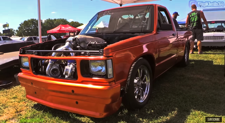 chevrolet s10 street truck holley ls fest