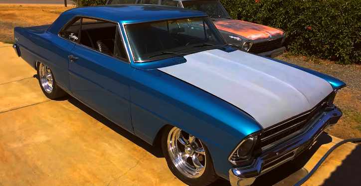 blown small block 1967 chevy nova