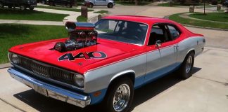 blown plymouth duster 440 build