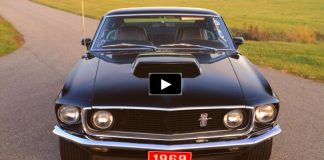 raven black boss 429 mustang bob perkins restoration
