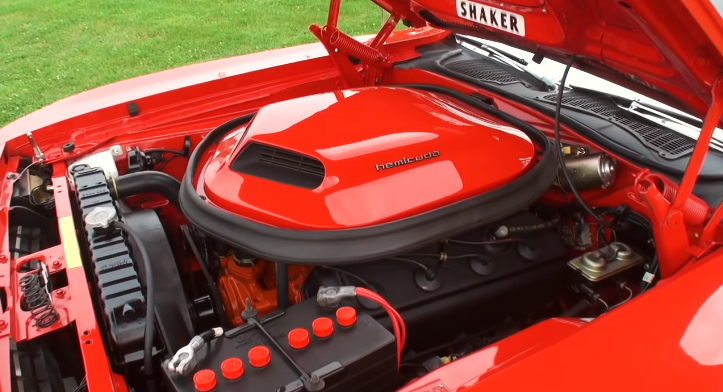 oe restored red on red 1970 plymouth hemi cuda