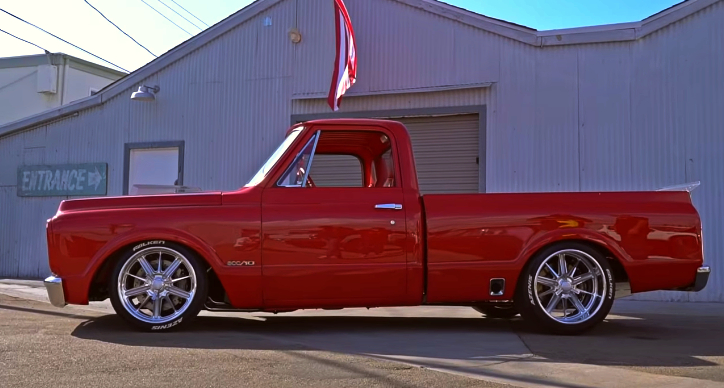 custom built 1972 chevy c10 truck