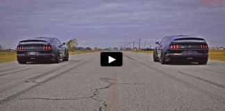 hennessey shelby gt350r roll racing