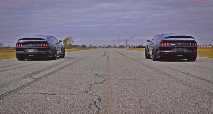 modified vs stock mustang gt 350R