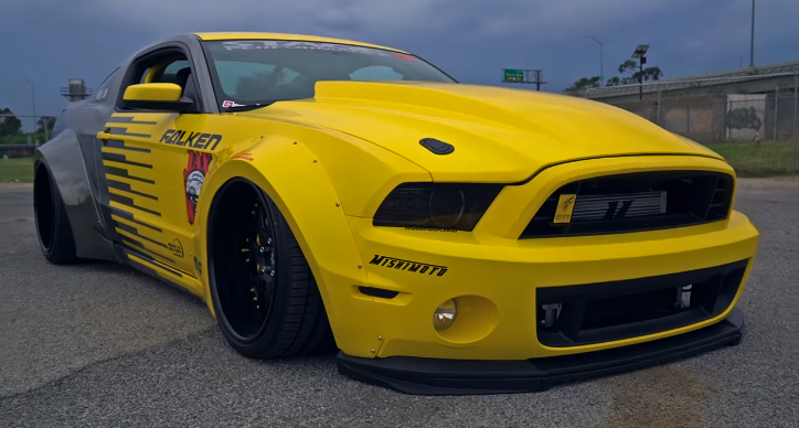 widebody mustang gt p51 tribute