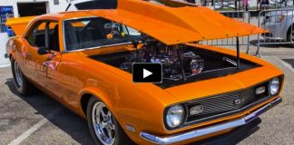 pro street 1968 chevy camaro ss