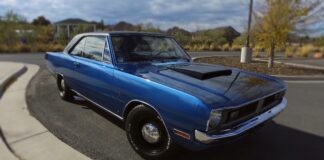 1971 dodge dart swinger test drive